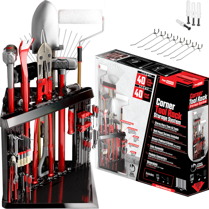 PEER PLATINUM Corner Tool Rack